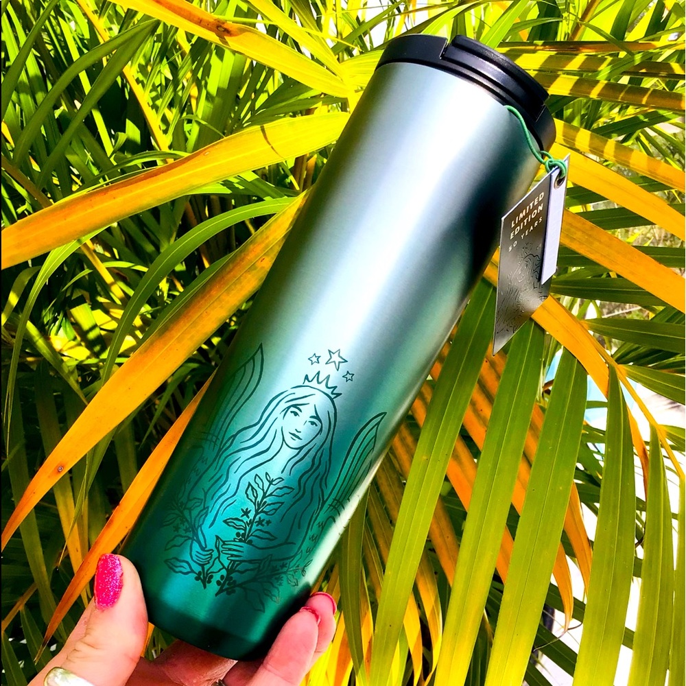 Starbucks 50 Year Anniversary Limited Edition Stainless Steel Siren Tumbler Cup